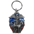 Eagle Spirit Metal Key Chain with Enameled Details